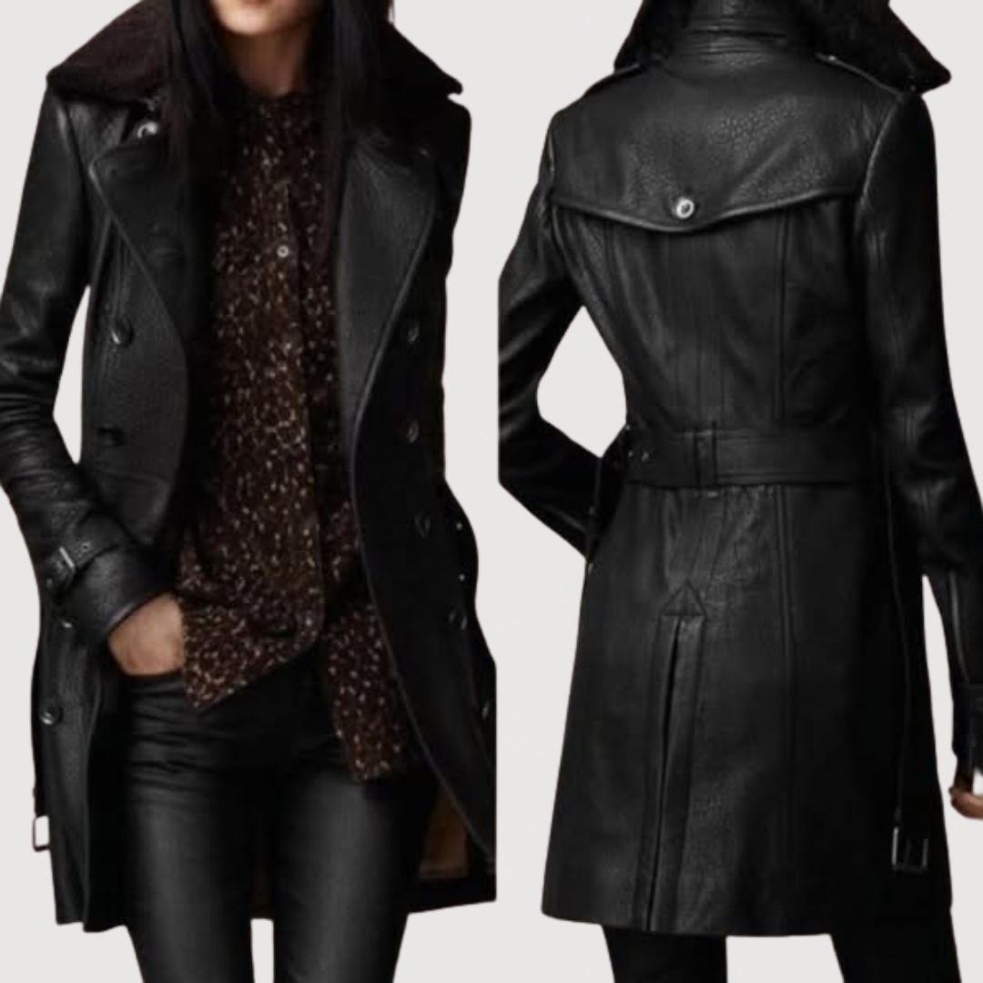 NADINE – Timeless Leather Jacket