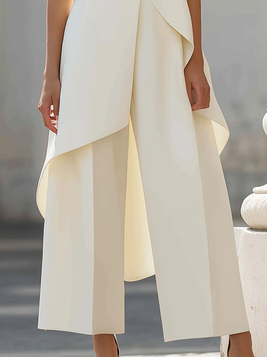 Naomi | Sleeveless Wide-Leg Jumpsuit