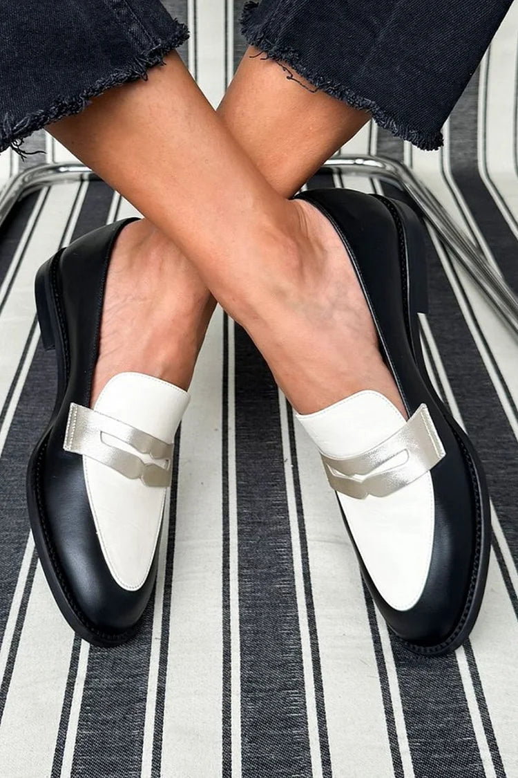 Emeryn Loafers — Monochrome