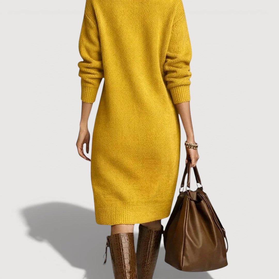 ALESSIA – COMFORTABLE KNIT DRESS