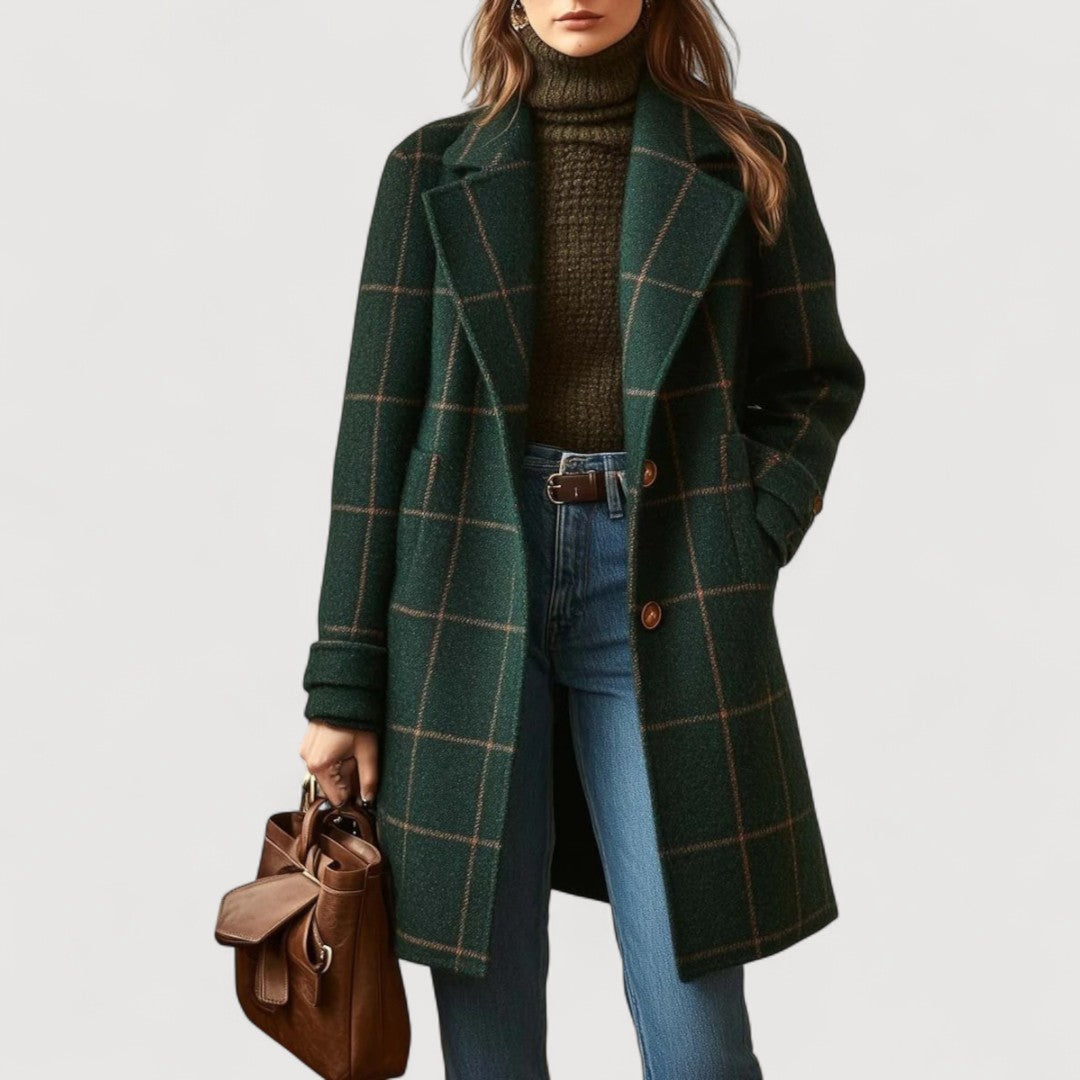 HAYDIE – TIMLESS CHECKERED COAT