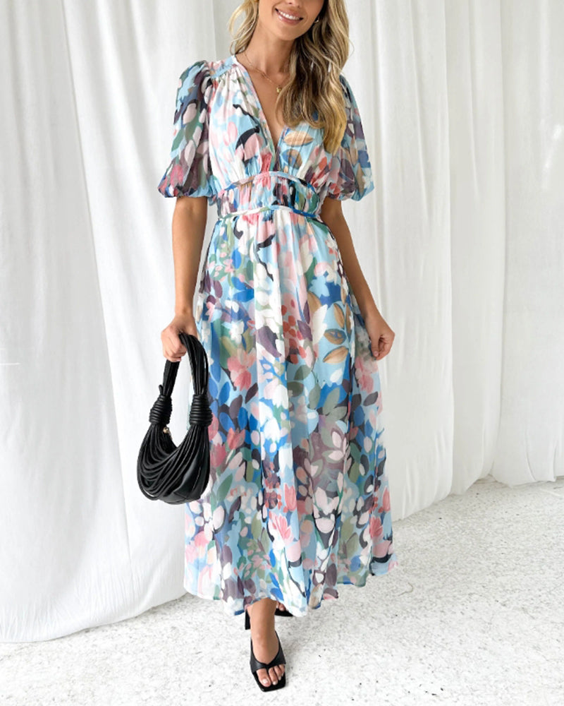 Sophie | Women's Dress with Floral Pattern