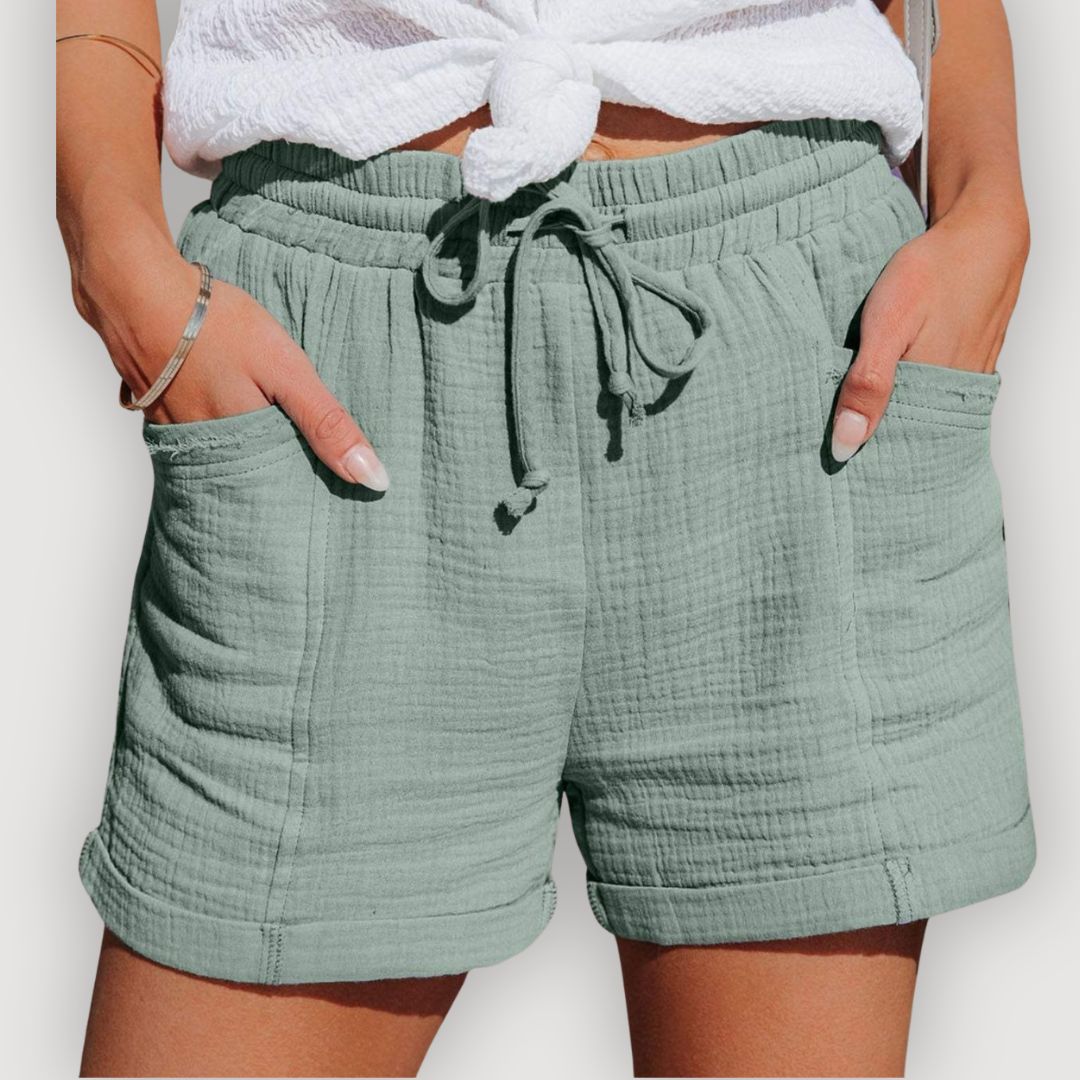 LEXI – RELAXED FIT DRAWSTRING SHORTS