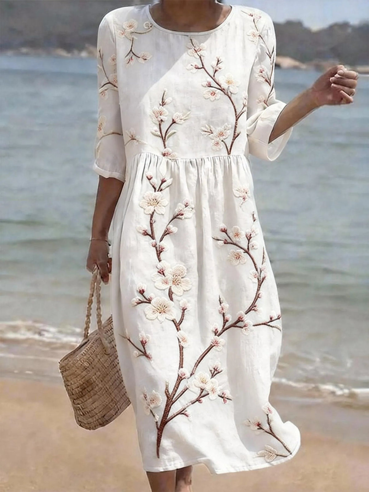 Jessica | Casual Elbow-Sleeve Dress