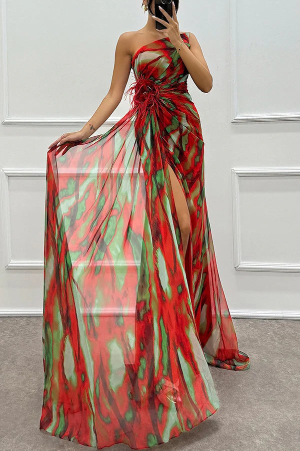 Hayes & Tate™ | Vibrant Draped Dress