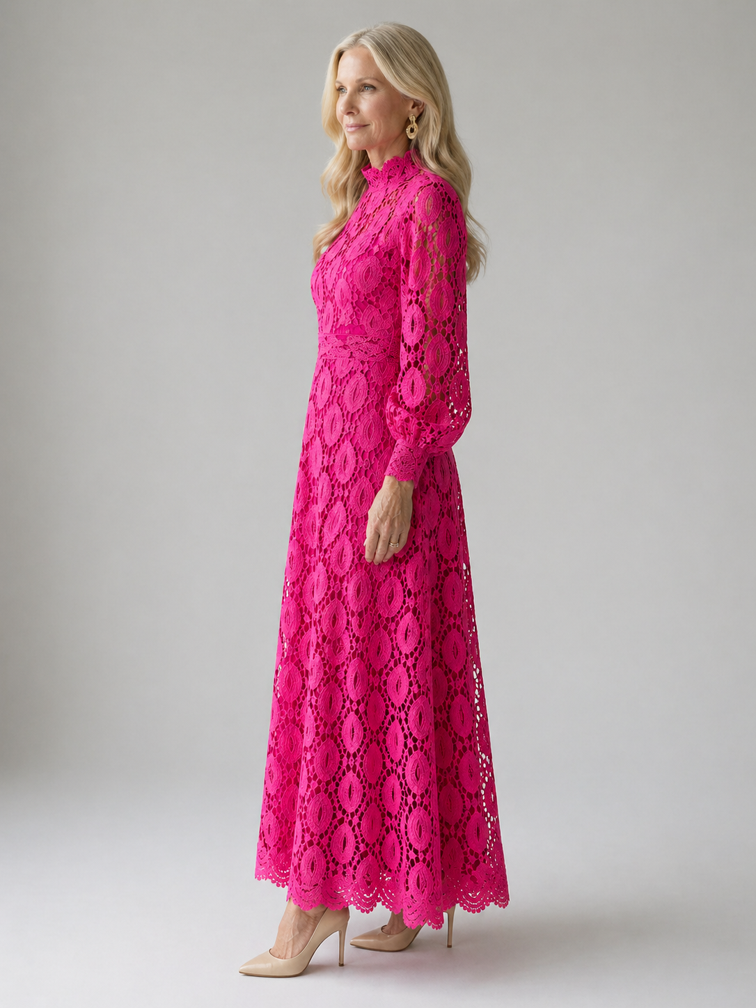 Hayes & Tate™ | Lace Midi Dress