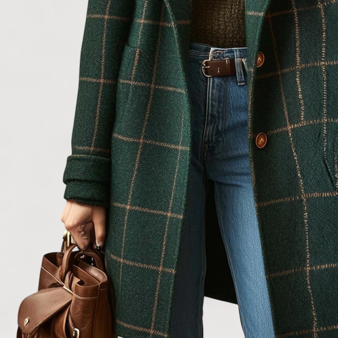 HAYDIE – TIMLESS CHECKERED COAT