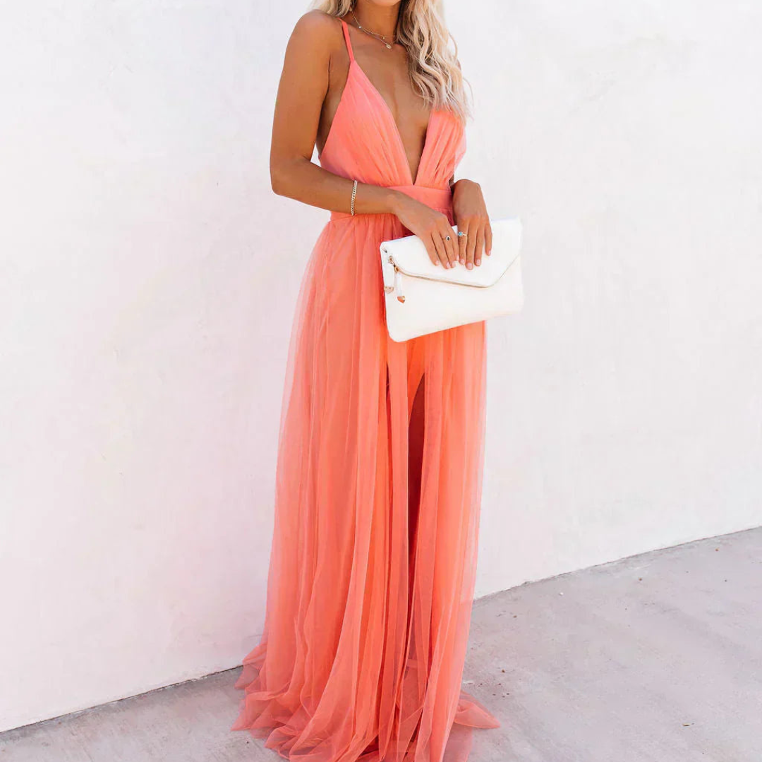 Seraphina | Maxi Dress Coral Light