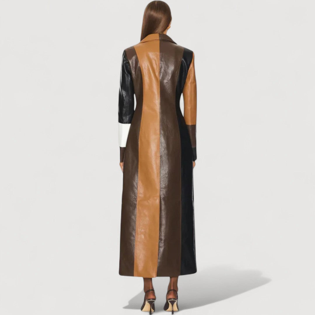 ELIANE – CLASSIC LEATHER COAT