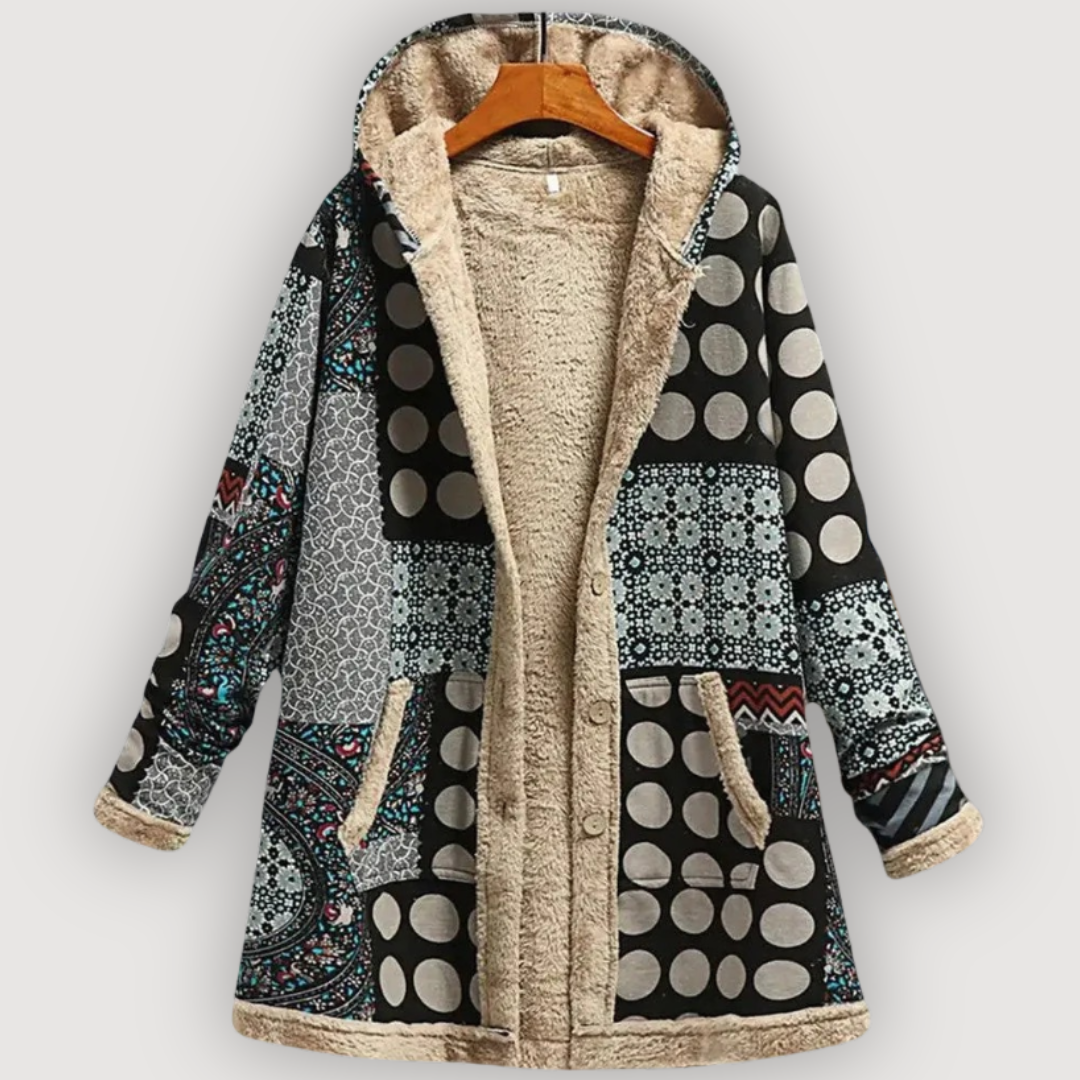Alyssa – Cozy Floral Jacket