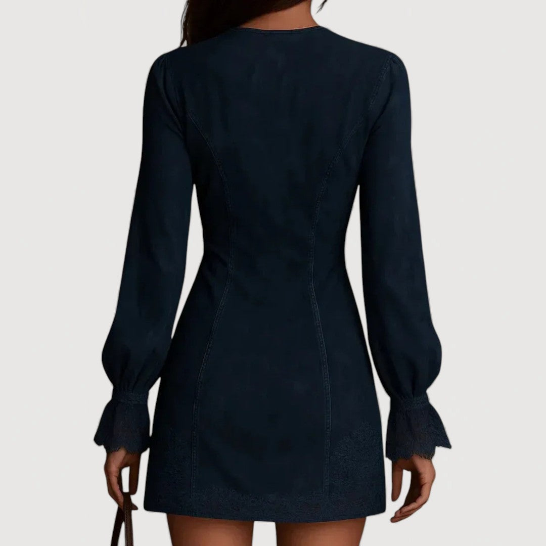 ISALIE – Mini Zip Dress
