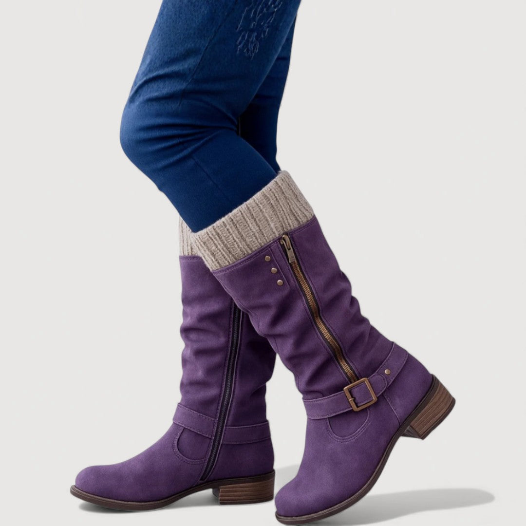 HELENE – Cozy Cuff Boots