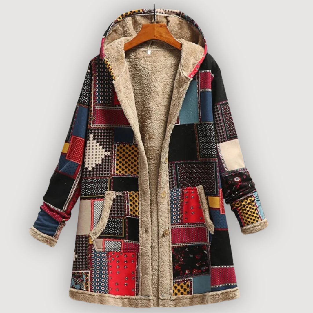 Alyssa – Cozy Floral Jacket