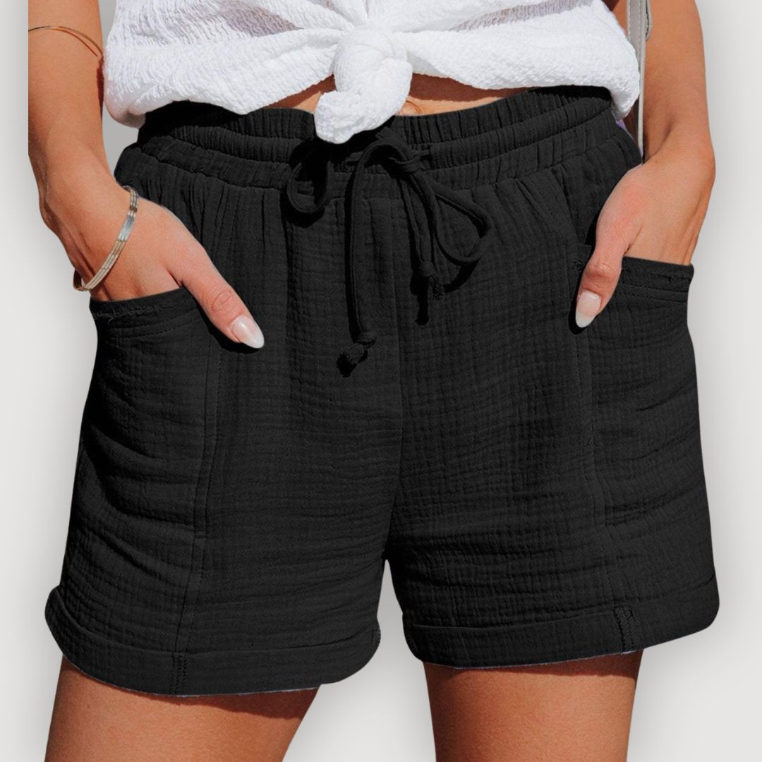 LEXI – RELAXED FIT DRAWSTRING SHORTS