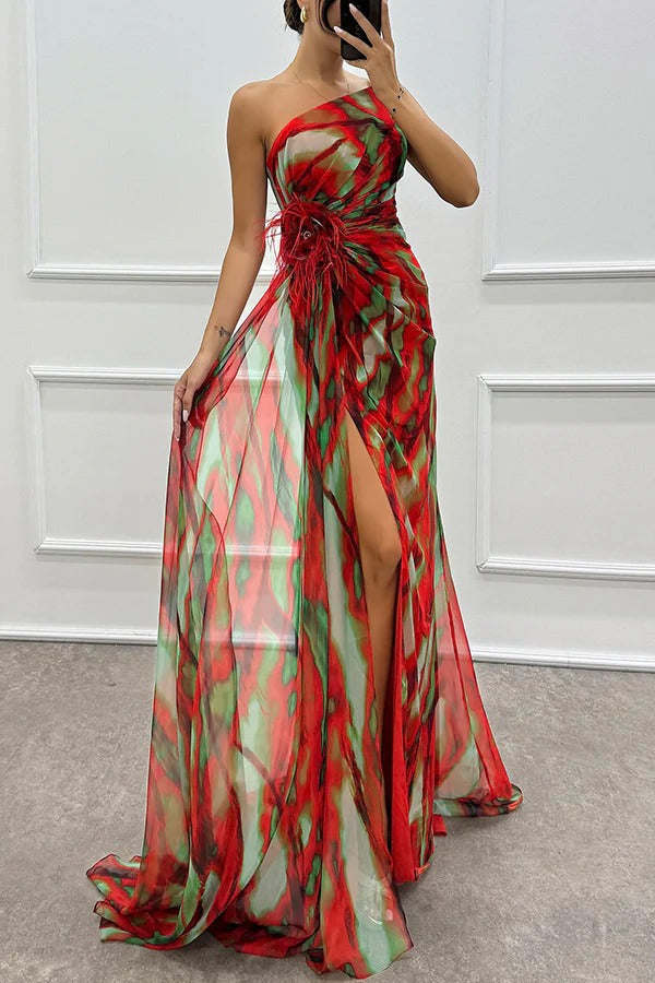 Hayes & Tate™ | Vibrant Draped Dress
