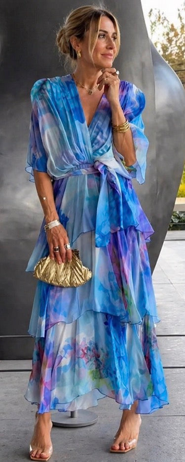 Hayes & Tate™ | Layered Floral Sun Dress