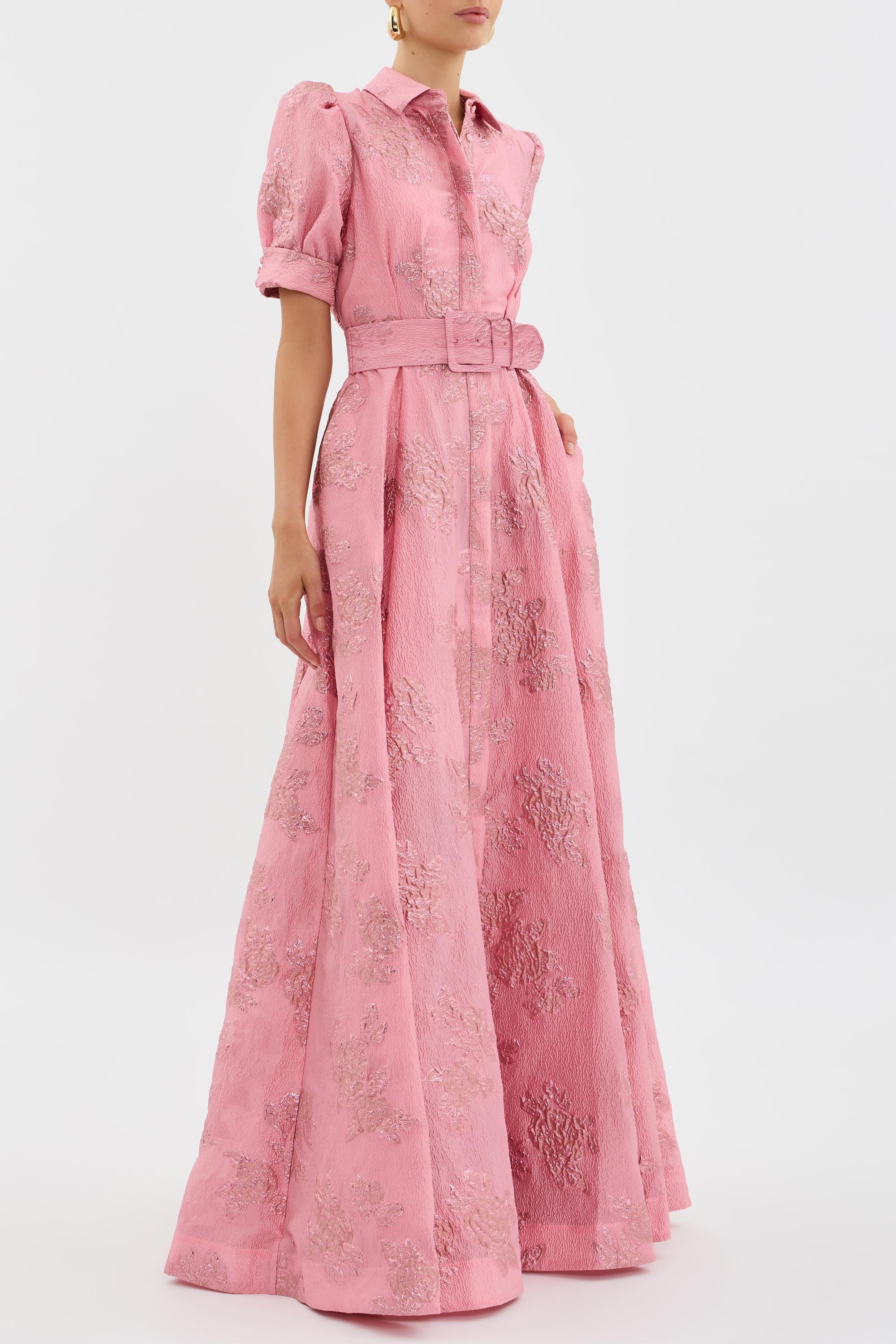 Luna | Short Dress with Balloon Sleeves