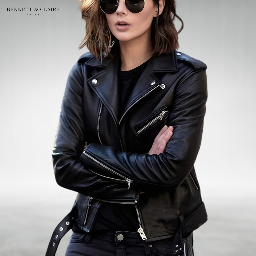 Avery™ Stylish Leather Jacket