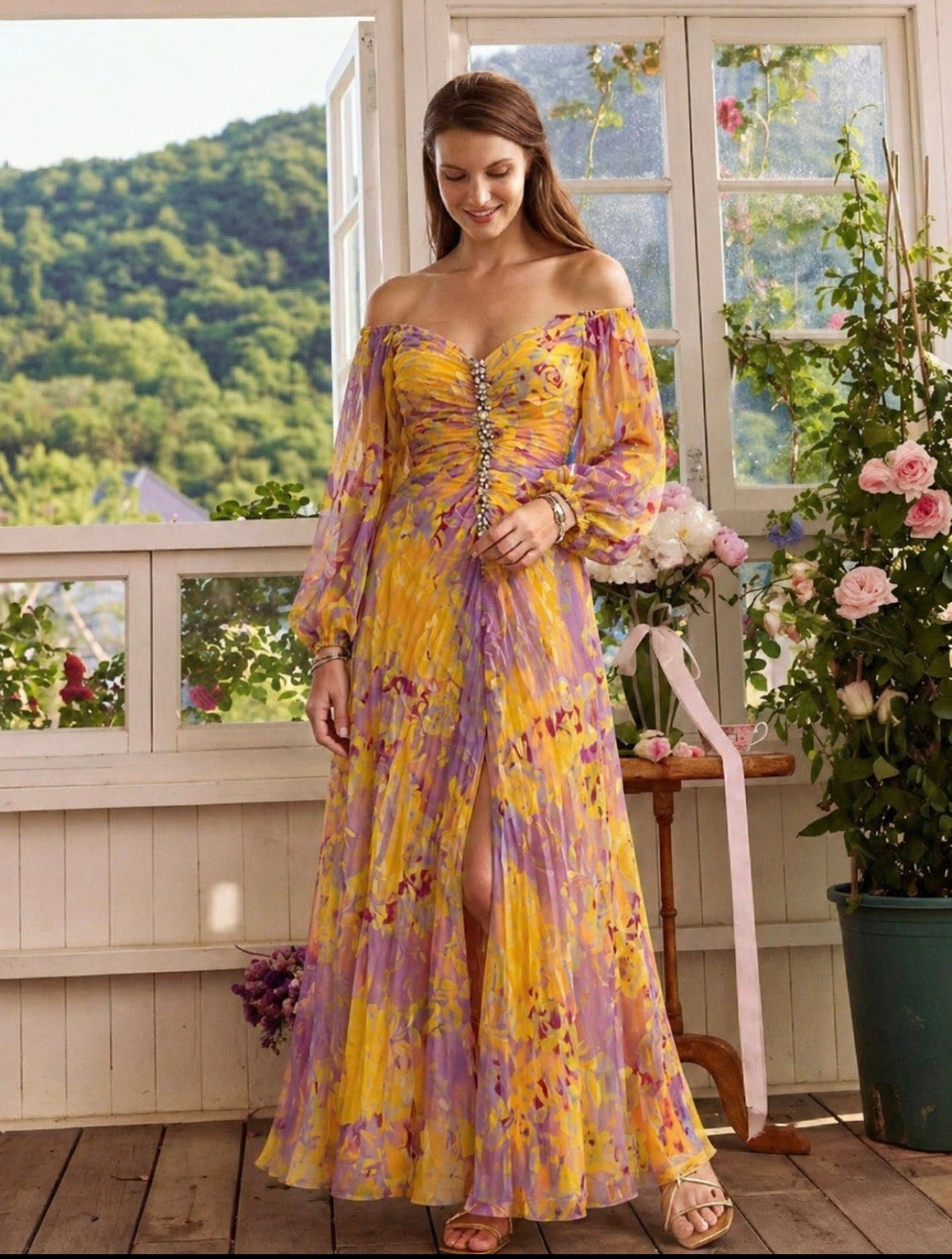 Hayes & Tate™ | Elegant Dress with V-Neck