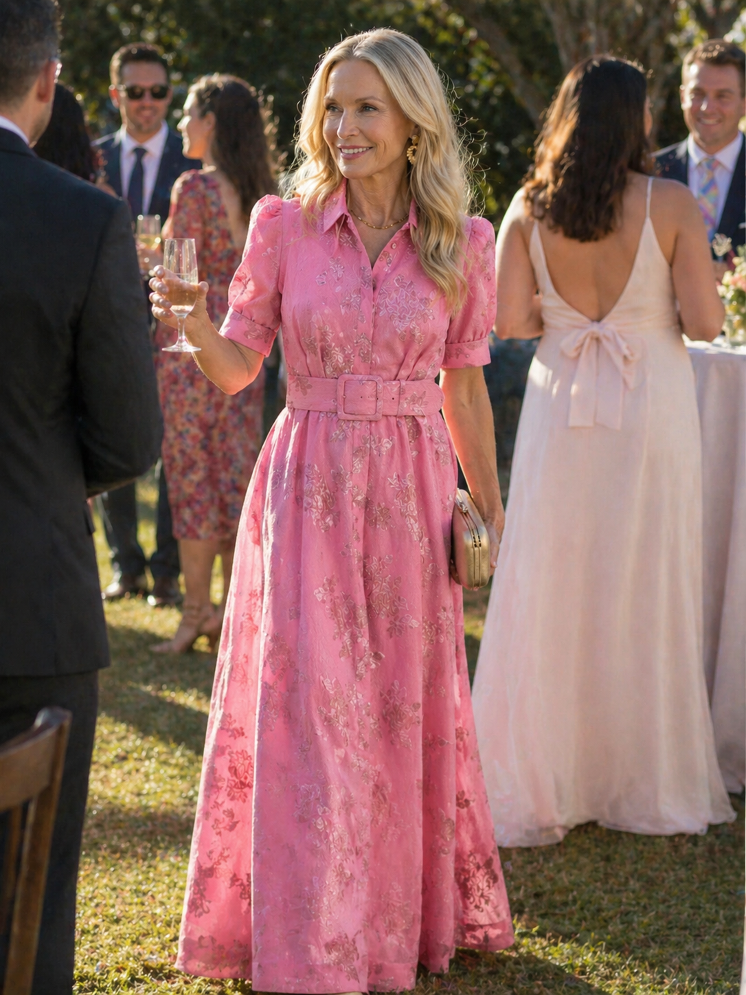 Hayes & Tate™ | Belted Floral Maxi Dress