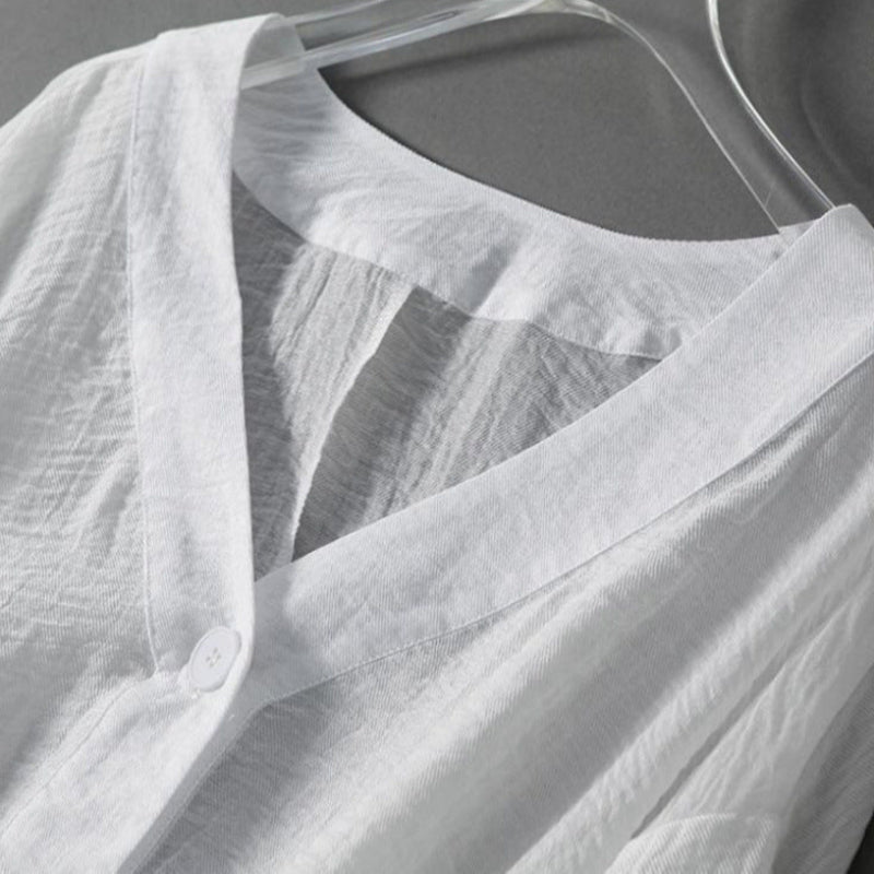 Harper Linen Blouse