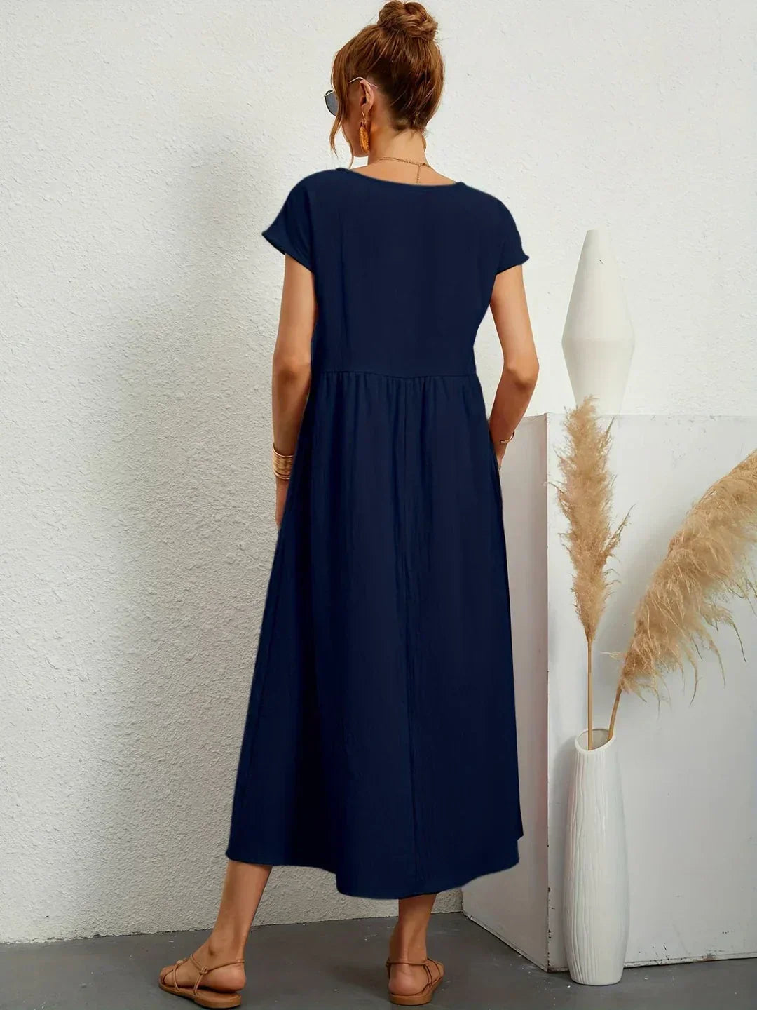 Gabrielle™ | Flowing Midi Dress