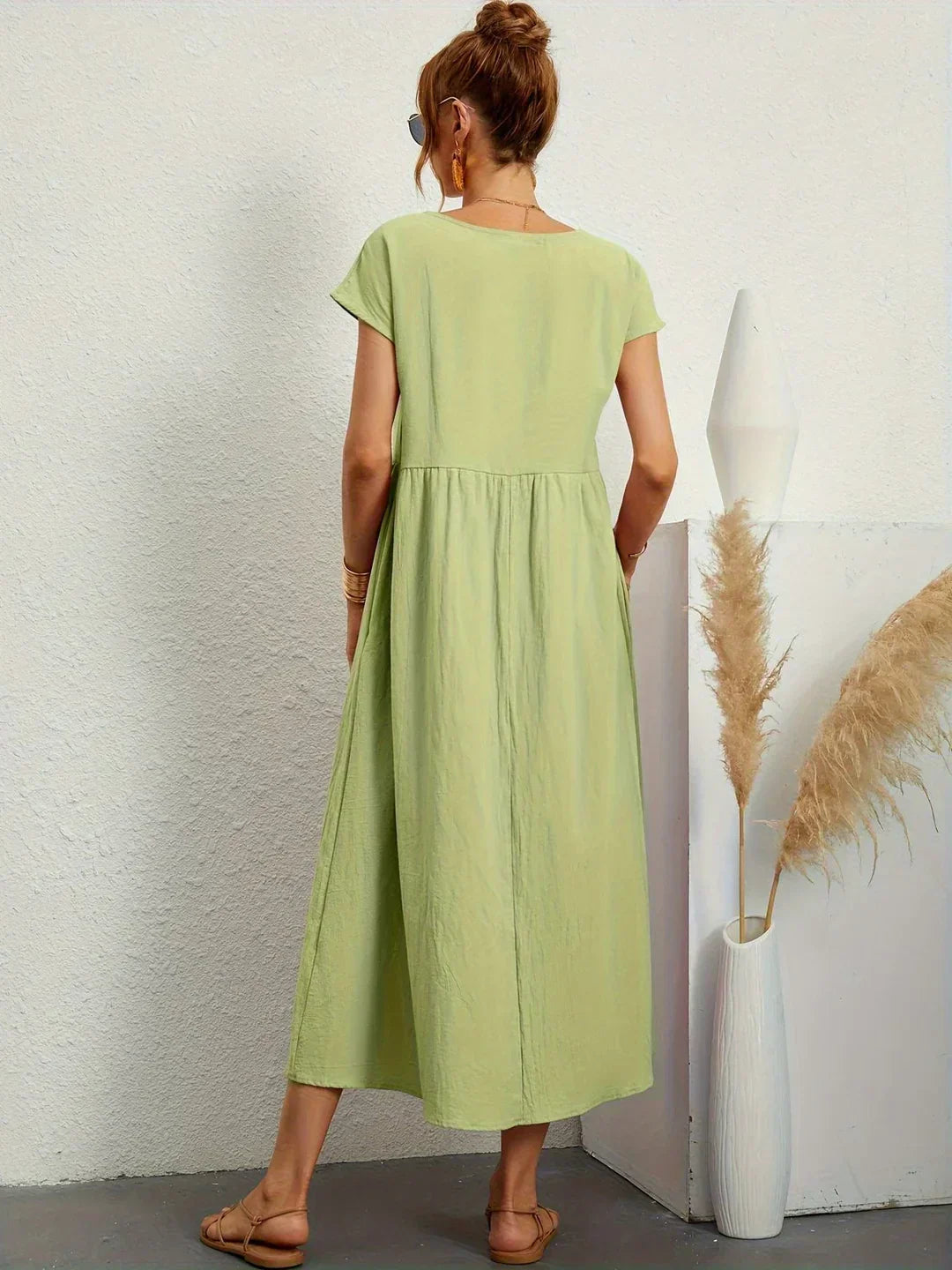 Gabrielle™ | Flowing Midi Dress