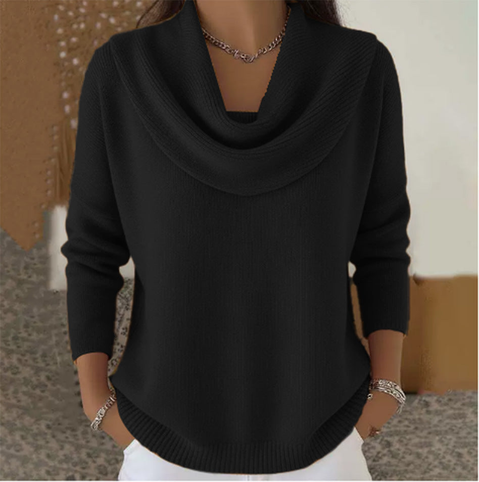 Sage | Cowl Neck Sweater