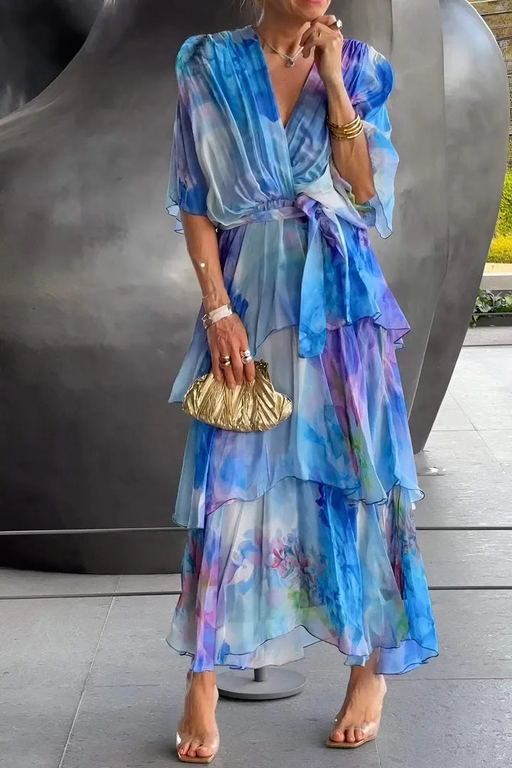 Hayes & Tate™ | Layered Floral Sun Dress