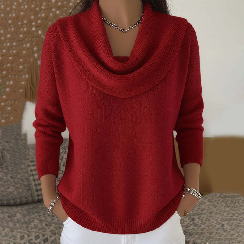 Sage | Cowl Neck Sweater