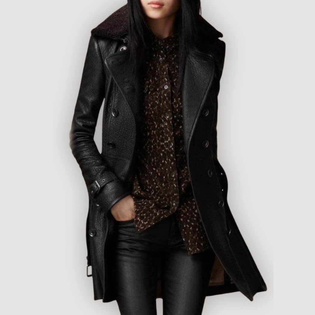 NADINE – Timeless Leather Jacket