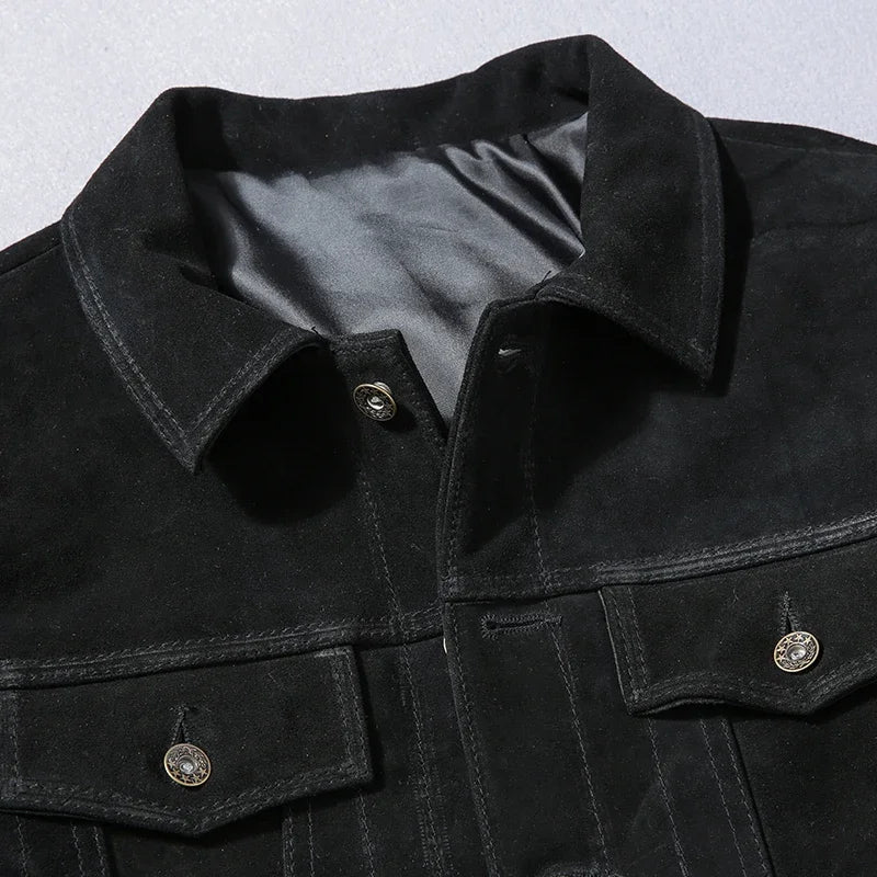Casper Suede Jacket - Stylish and Versatile Outerwear
