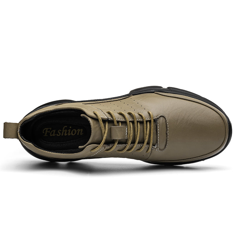 Authentic Leather Sneakers by Brex