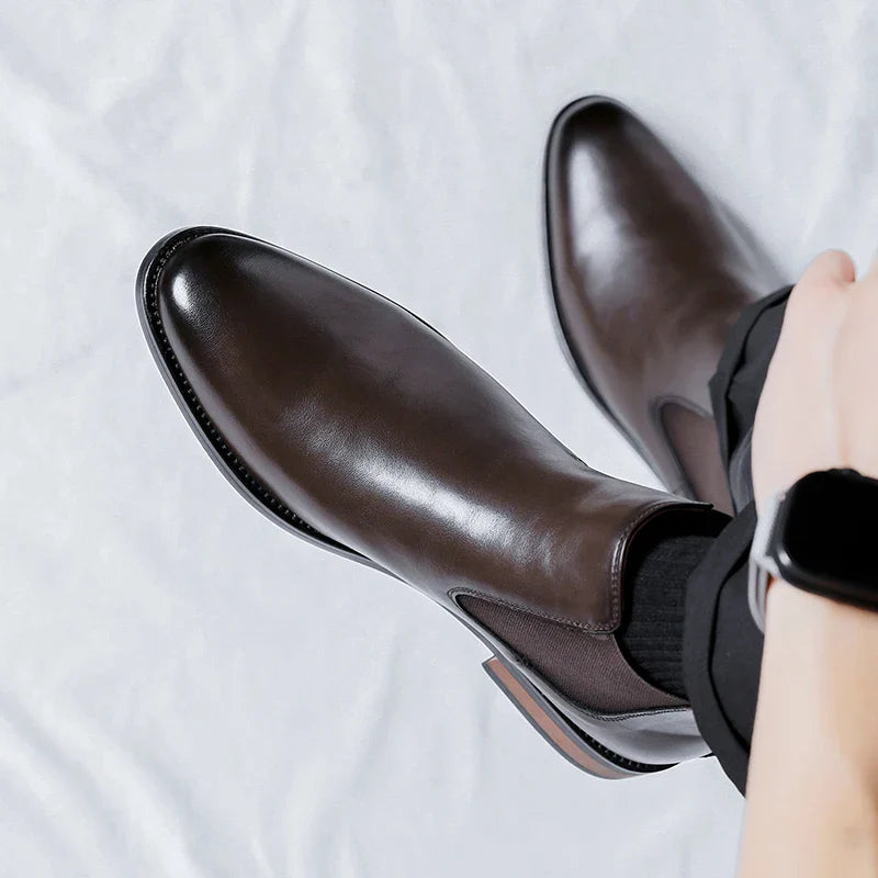 Genuine Leather Stivali Boots