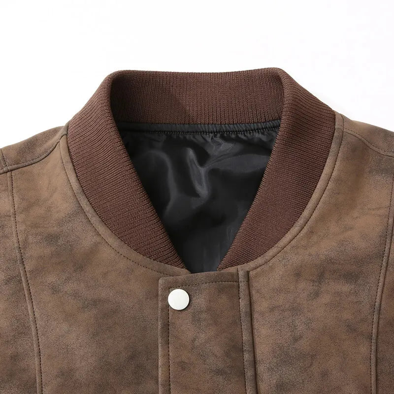 Rowan Genuine Leather Biker Jacket