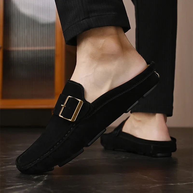 Zayden Suede Mules