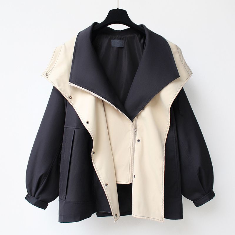 Elara Two-Tone Windbreaker
