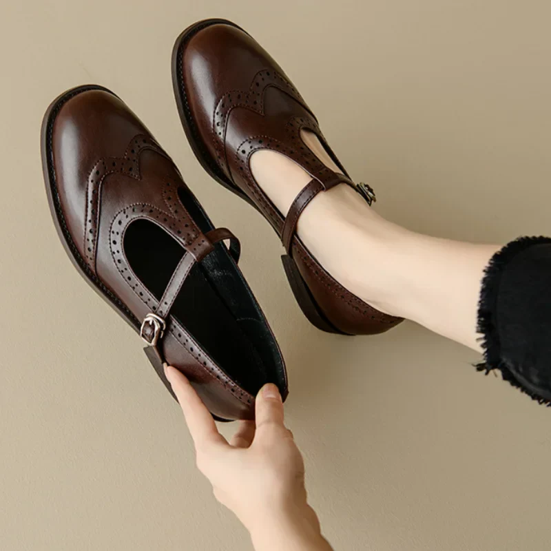 Sarah&Kate™| Elegant T-Strap Mary Janes