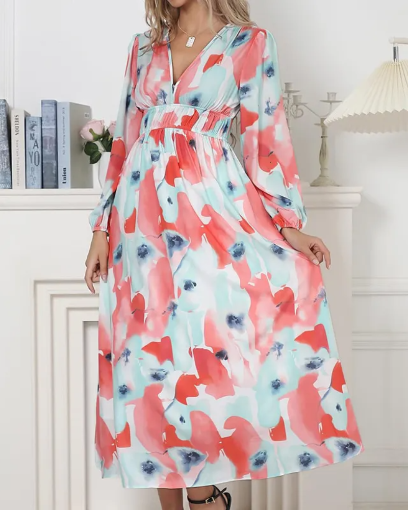 Sophie | Women's Dress with Floral Pattern