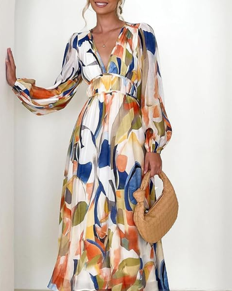 Sophie | Women's Dress with Floral Pattern