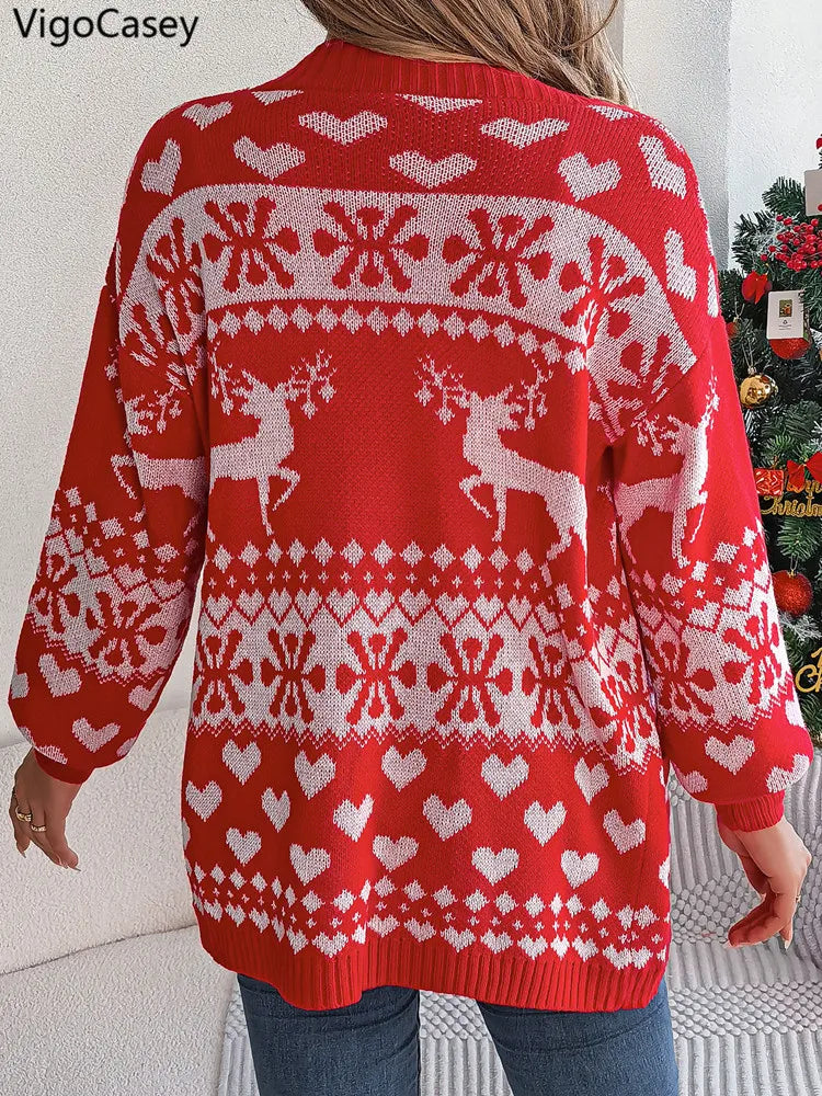 Wynter | Festive Christmas Cardigan
