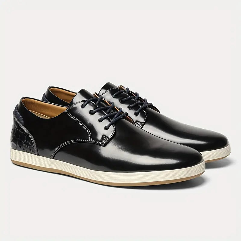 Daxon Leather Athletic Shoes