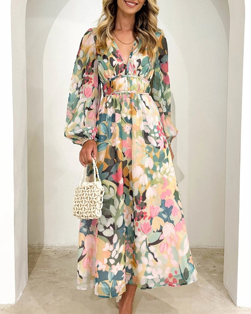 Sophie | Women's Dress with Floral Pattern