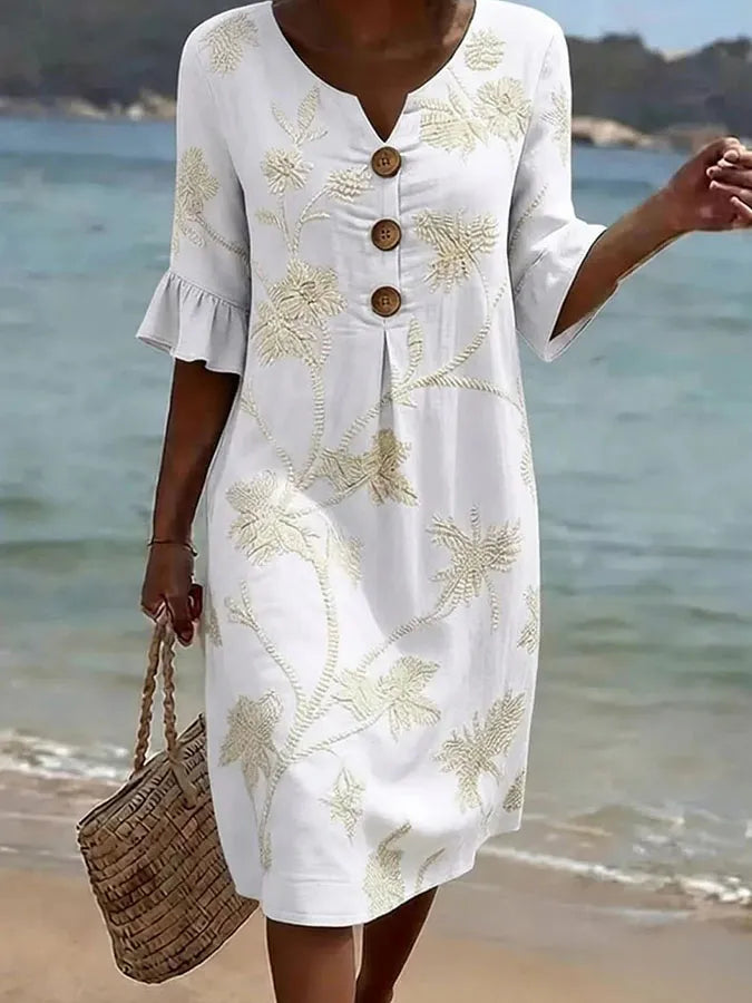 Nadine™ | Floral Summer Dress
