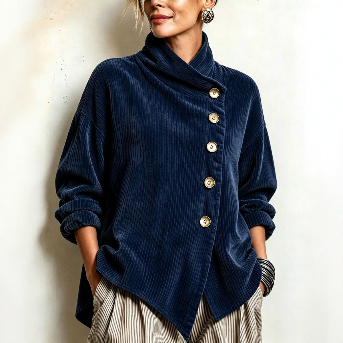 Jenny | Corduroy Sweater