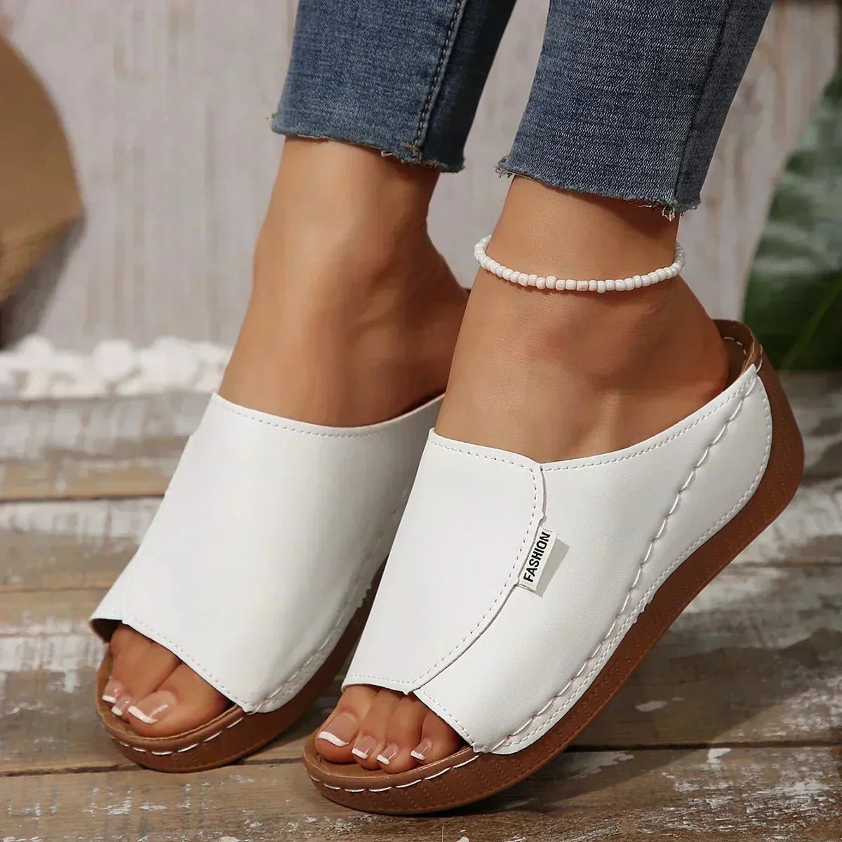 Elvoria | Slip-On Sandals