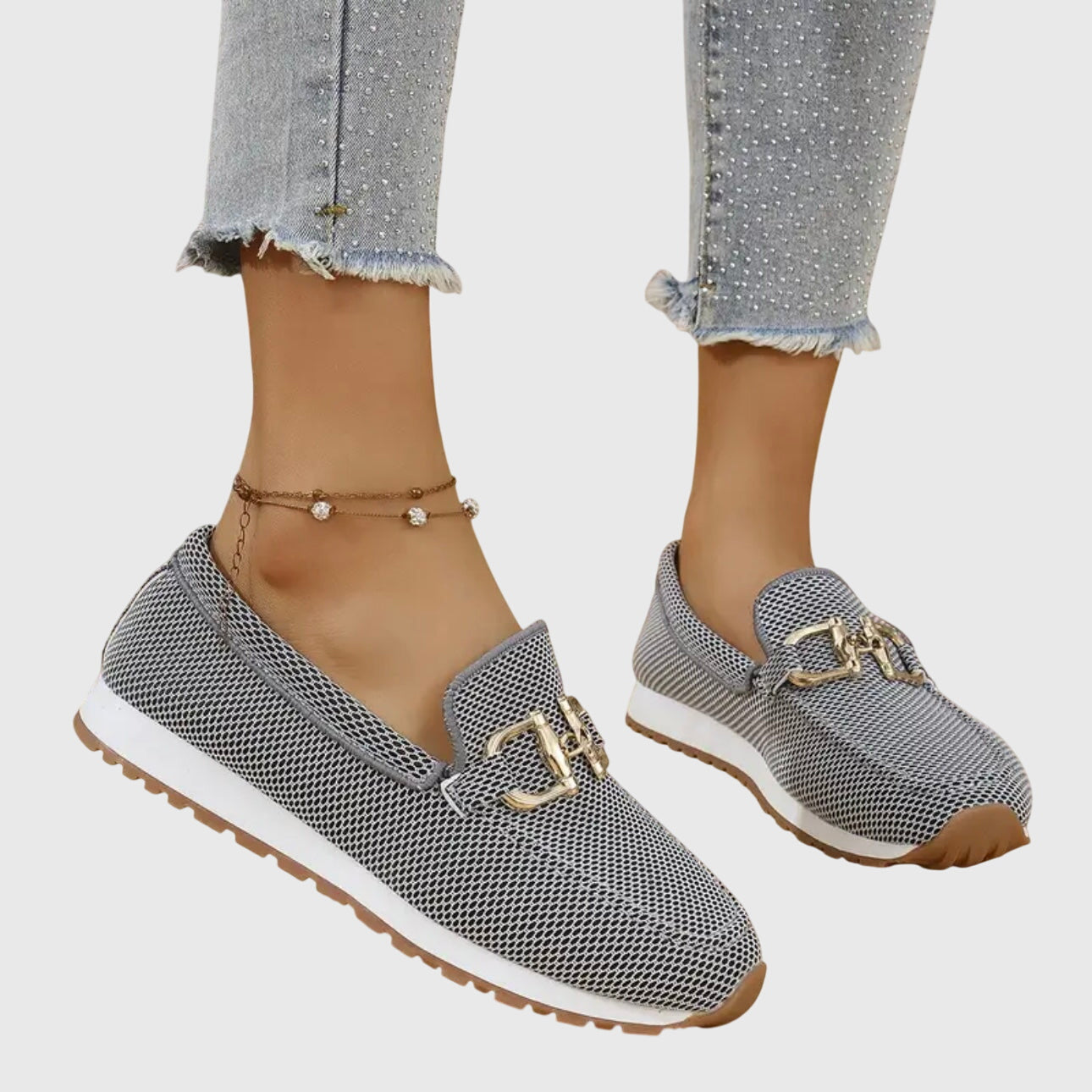 Horsebit Detail Comfort Loafers