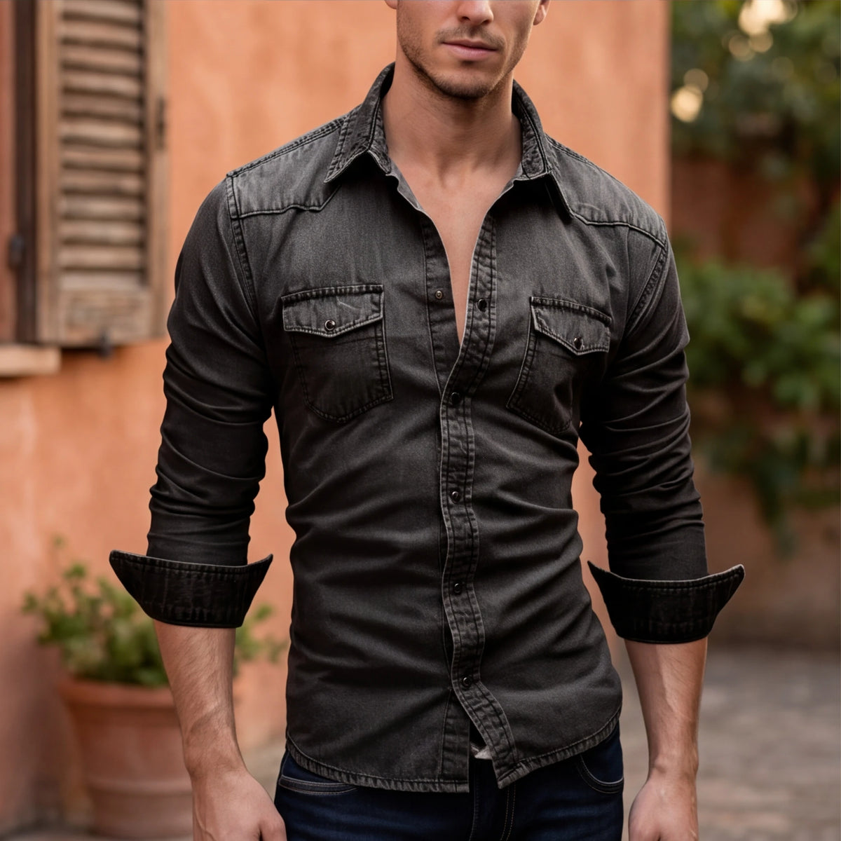 Wade Denim Shirt
