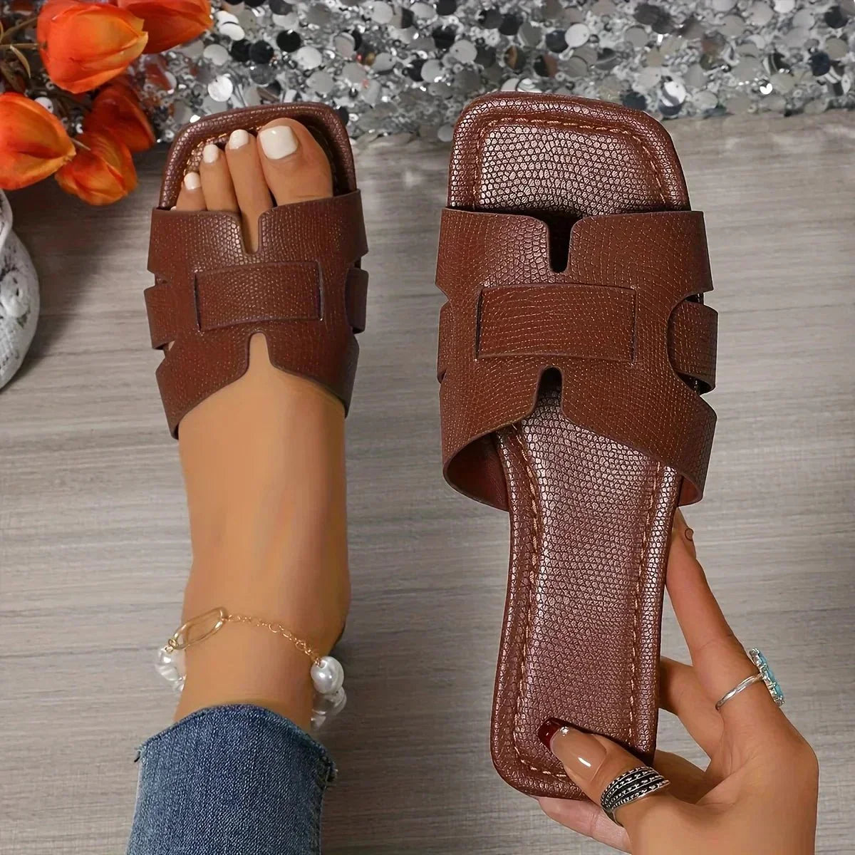 Florena | Slide Sandals