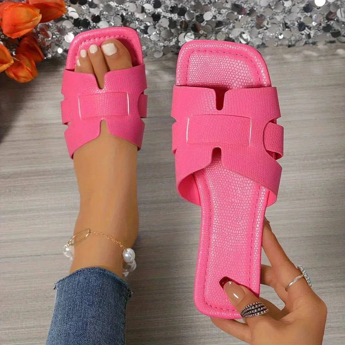 Florena | Slide Sandals